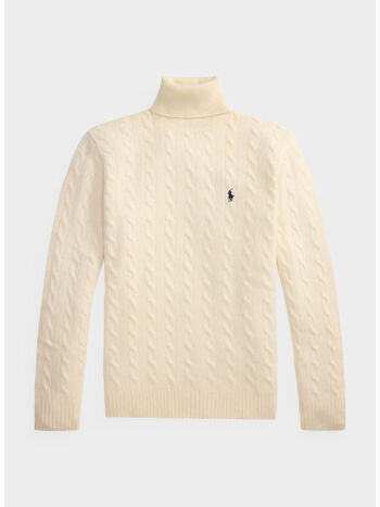 MAGLIONE TRECCE, ANDOVER CREAM, small