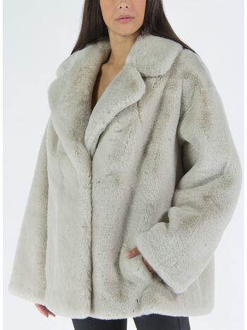 PELLICCIA SINTETICA SAVANNAH, 96000 OFFWHITE, small