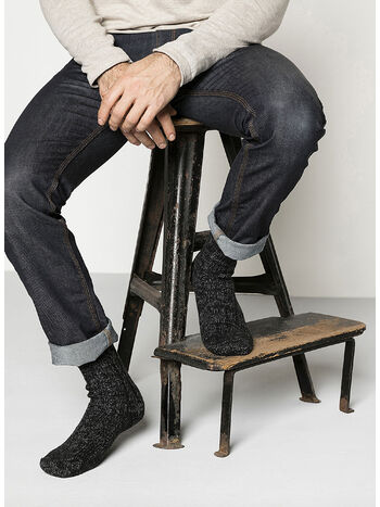 CALZINI TWIST, BLACK, small