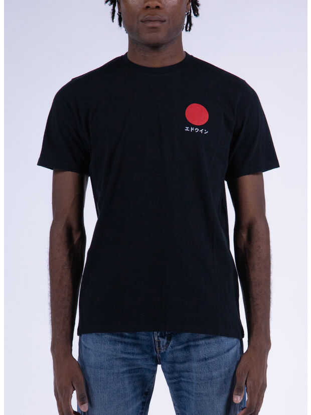 T-SHIRT JAPANESE SUN, 89.67 BLACK, large