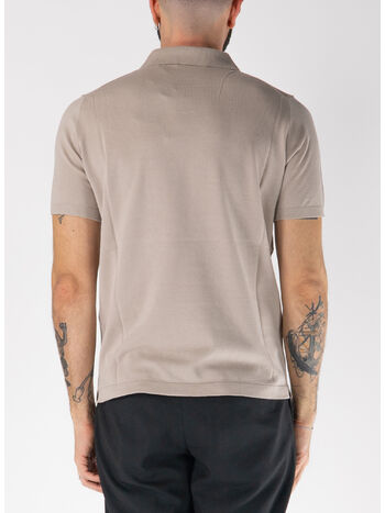 POLO SKIPPER SENZA BOTTONI, 182 CREMA, small