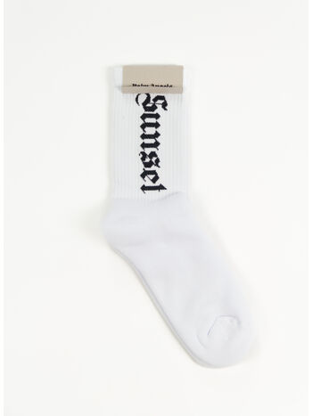 CALZA SUNSET, 0110 WHITE/BLACK, small