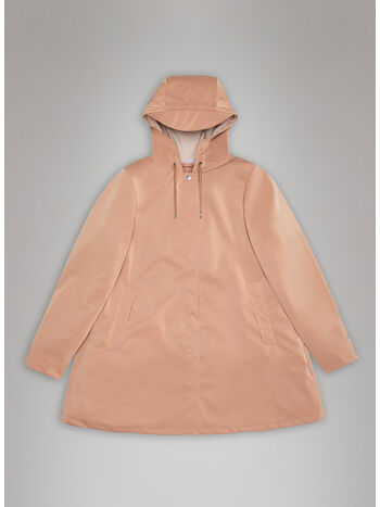 GIACCA CON CAPPUCCIO A-LINE IMPERMEABILE, 104 COY, small