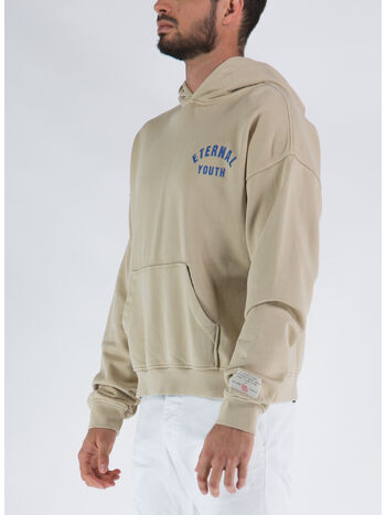 FELPA CON CAPPUCCIO, , small