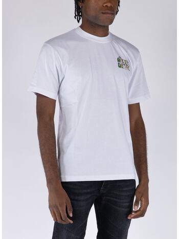 T-SHIRT VEGETABLE, WHITE, small