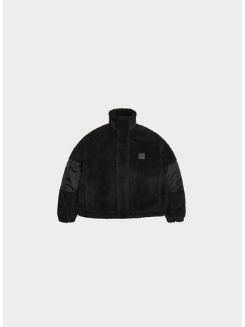 GIACCA KOFU FLEECE, 01 BLACK, small