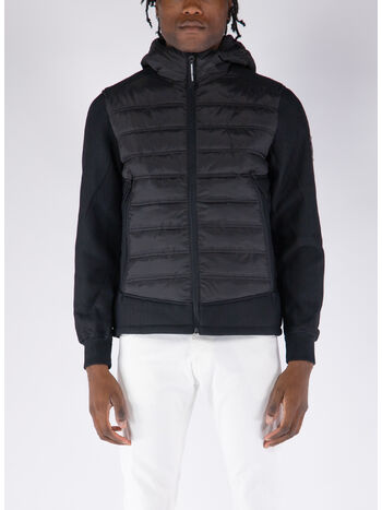 PIUMINO HYBRID SOFTSHELL, 001 BLACK, small
