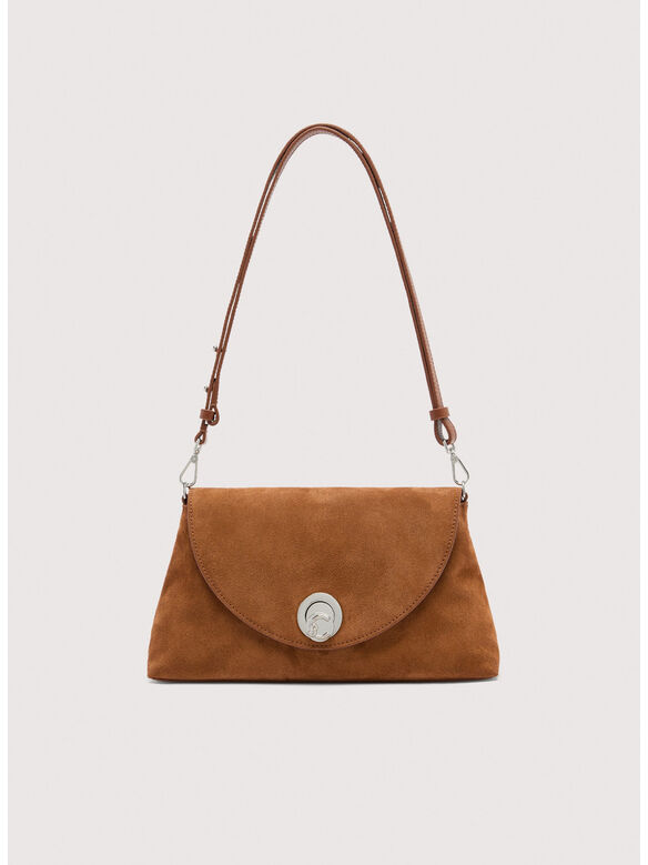BORSA NIKLA SUEDE MEDIUM, W11 COGNAC/COGNAC, medium