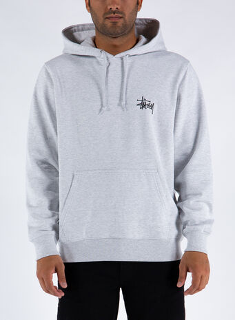 FELPA BASIC STUSSY, ASHHEATHER, small