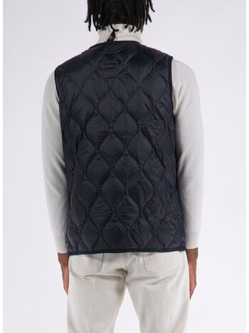 GILET MILITARY CREW NECK, BLACK, small