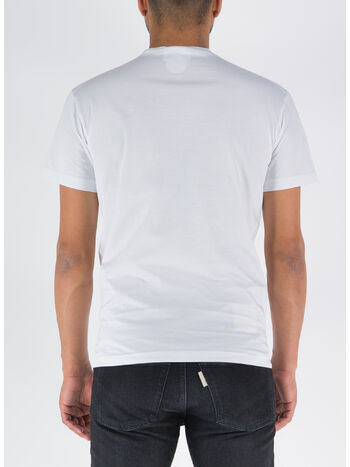 T-SHIRT ICON, 989 WHITE/BLACK, small