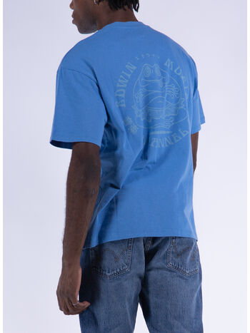 T-SHIRT EDWIN MUSIC CHANNEL, 1WF.67 PARISIAN BLUE, small