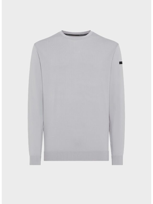 MAGLIONE MAXELL ROUND KNIT, 13 LIGHT, medium