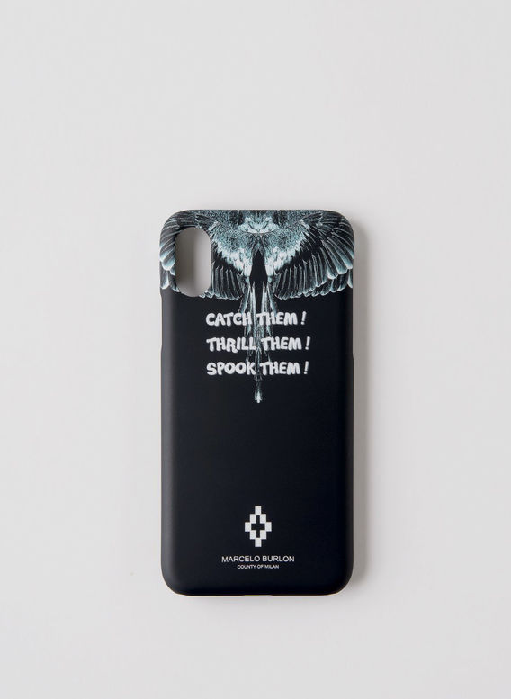 COVER IPHONE CATCH THEM WINGS XS, BLACK/MULTI, medium