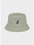 CAPPELLO WASHED BUCKET UNISEX, KH262 KHAKI, thumb