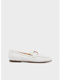 MOCASSINO T TIMELESS IN PELLE, B001 BIANCO, thumb