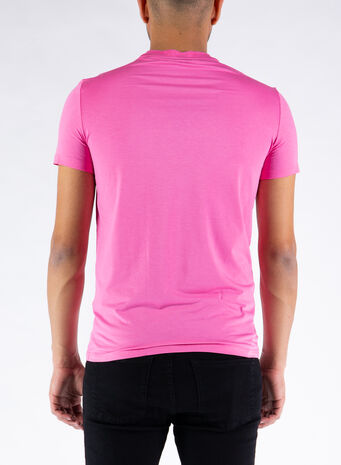 T-SHIRT FLUO SIGNATURE, 672FUXIA, small