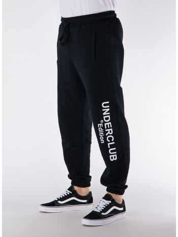 PANTALONE JOGGER CON COULISSE, NERO, small