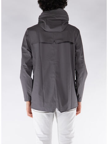 GIACCA IMPERMEABILE CON CAPPUCCIO UNISEX, 13 GREY 13GREY, small