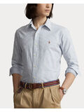 CAMICIA OXFORD, BLUE/WHITE STRIPE, thumb
