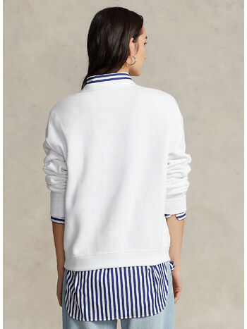FELPA CREWNECK, WHITE, small