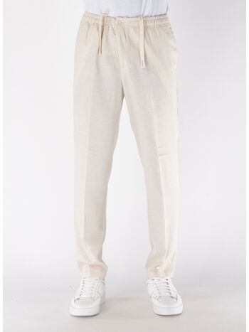 PANTALONE BURANO, 106 ECRU, small