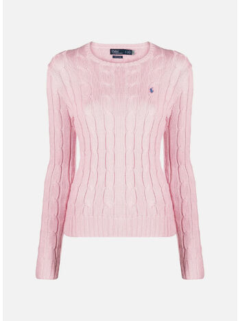 MAGLIONE GIROCOLLO, CARMEL PINK, small