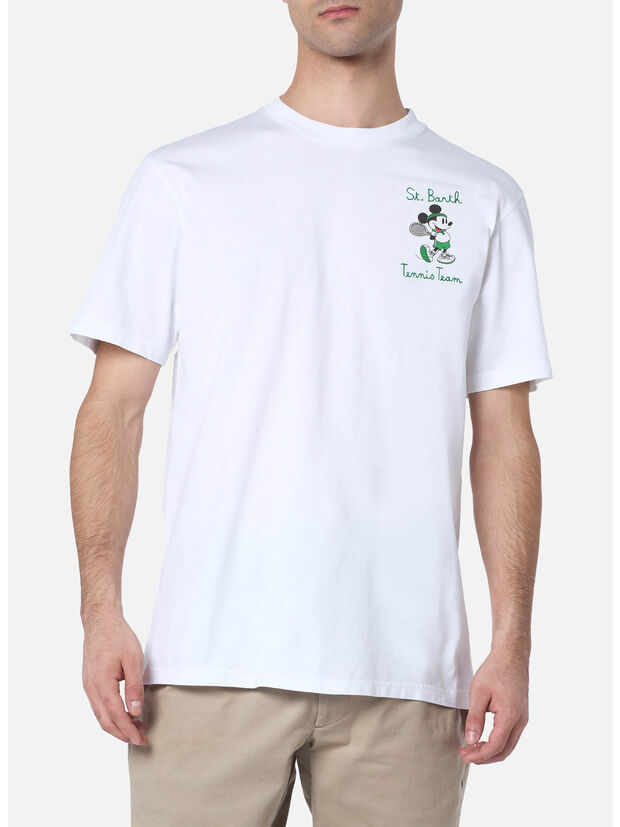 T-SHIRT A MANICA CORTA CON STAMPA E RICAMO TOPOLINO DISNEY SPECIAL EDITION, , large