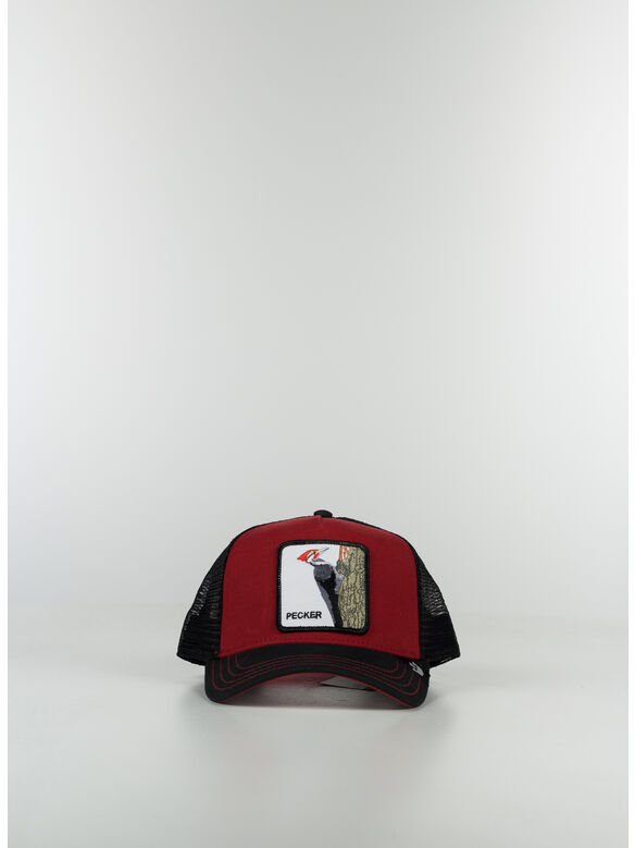 CAPPELLO THE WOODPECKER, RED RED, medium