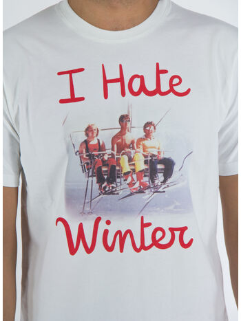 T-SHIRT ARNOTT HATE WINTER, 00778C WHITE, small