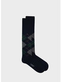 CALZA ARGYLE UNISEX, 0016 BLU / VERDE SCURO, thumb
