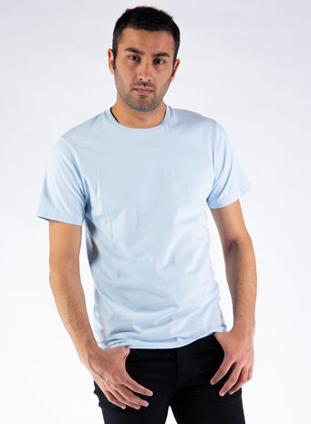 T-SHIRT CLASSIC ORGANIC TEE, POLARBLUE, small