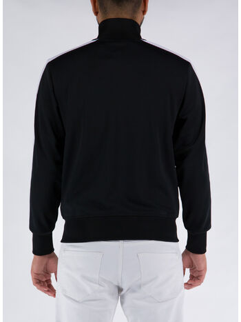 FELPA SPORTIVA, 1001 BLACK WHITE, small