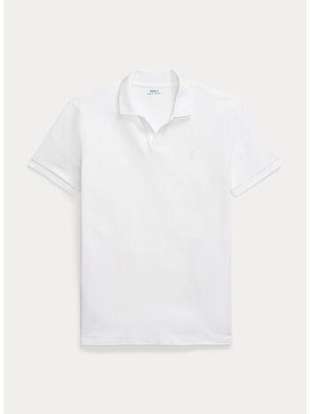 POLO IN PIQU&Eacute; STRETCH CUSTOM, WHITE/C1730, small