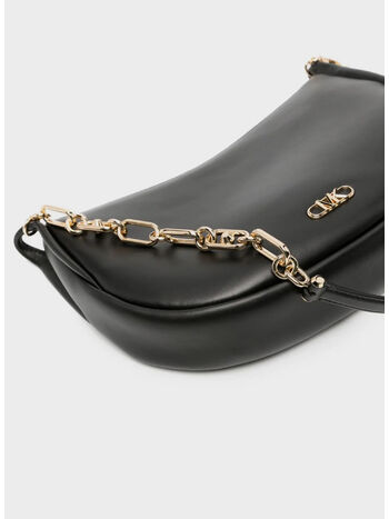 BORSA LARGE CHAIN KENDALL, 001 BLACK, small