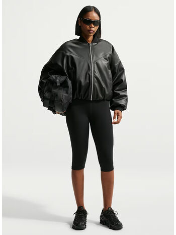 GIACCA BOMBER, 010 BLACK/BLACK, small