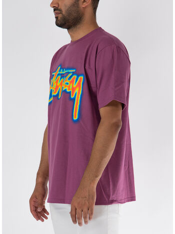 T-SHIRT THERMAL STOCK, BERRY, small