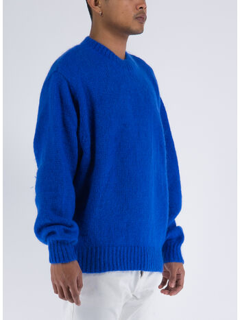 MAGLIONE MOHAIR, 109 COBALT BLUE, small