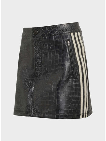 GONNA MINI PLEATHER, BLACK, small