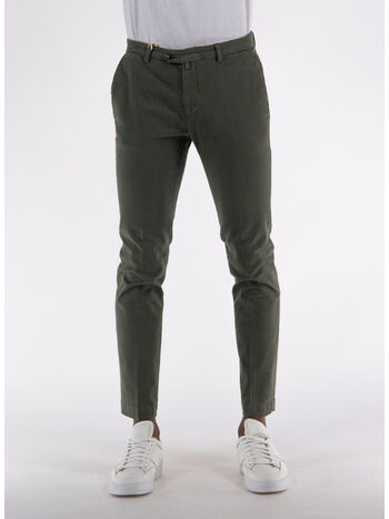 PANTALONE SLIM, 00072 VERDE MILITARE, small
