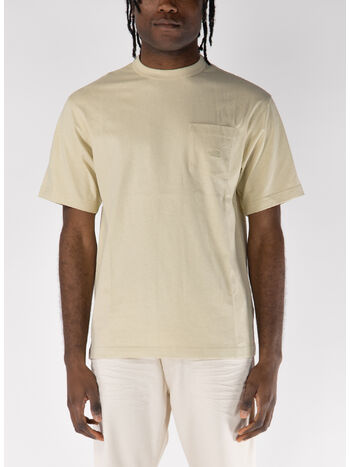 T-SHIRT  DOME POCKET TEE, 3X41 GRAVEL, small