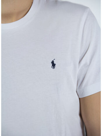 T-SHIRT CREW SLEEP, WHITE, small