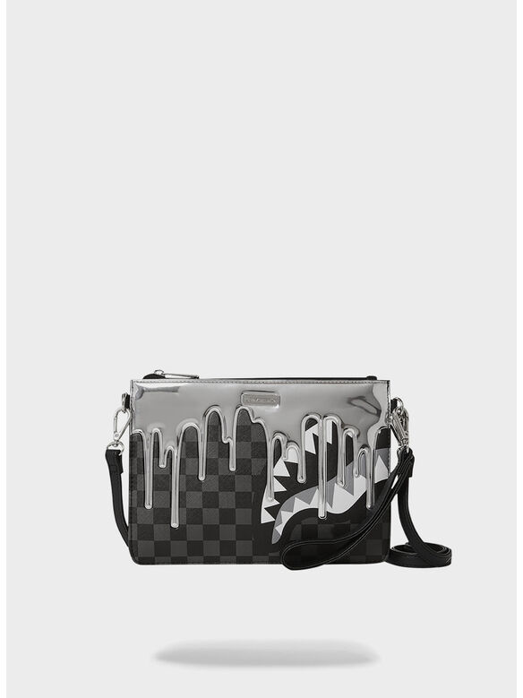 POUCHETTE METALLIC DRIPS UNISEX, METALLIC DRIPS, medium
