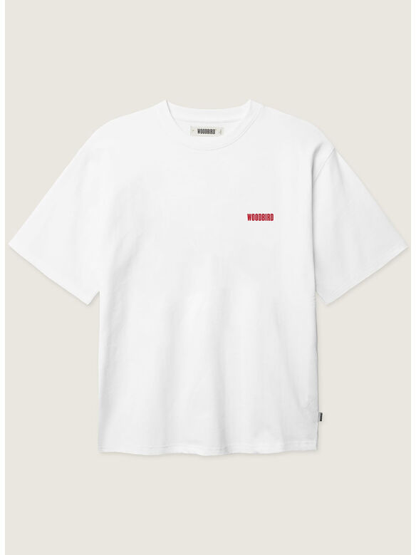 T-SHIRT WBBAINE SPACE TEE, WHITE, medium