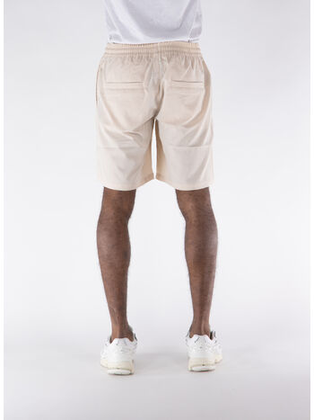 SHORTS SAMUEL LOGO, CREAM, small