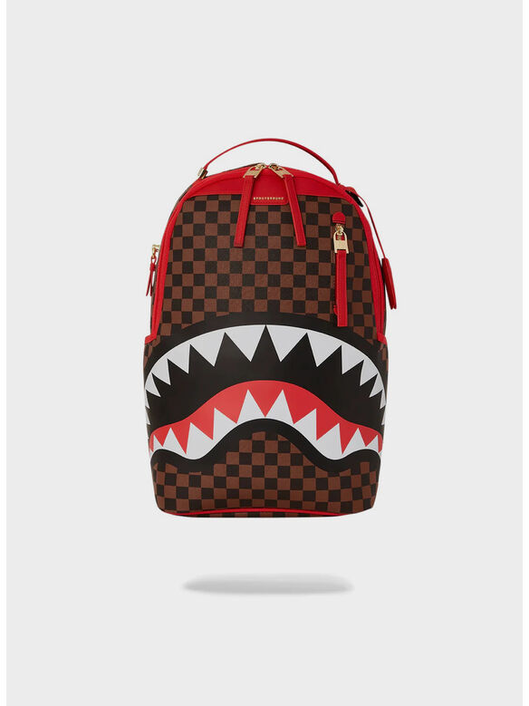 ZAINO RED SHARKS IN PARIS, SHARK IN PARIS, medium