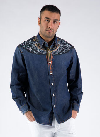 CAMICIA GRIZZLY WINGS MIDWASH, 4020LIGHTBLUE, small