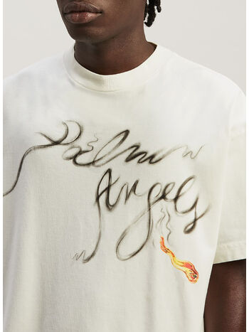 T-SHIRT FOGGY, 0310 OFF WHITE BLACK, small