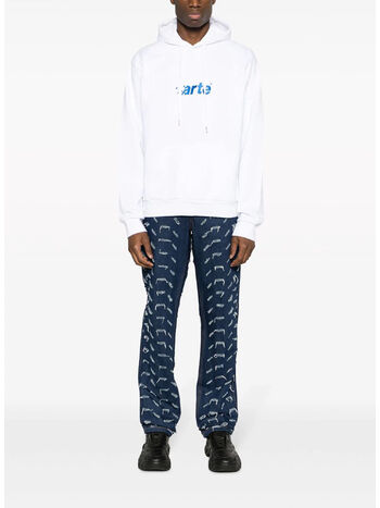 FELPA FADE, WHITE, small