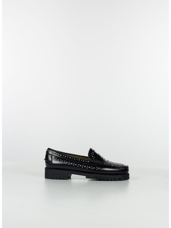 MOCASSINO DAN LUG STUDS, 902 BLACK, medium